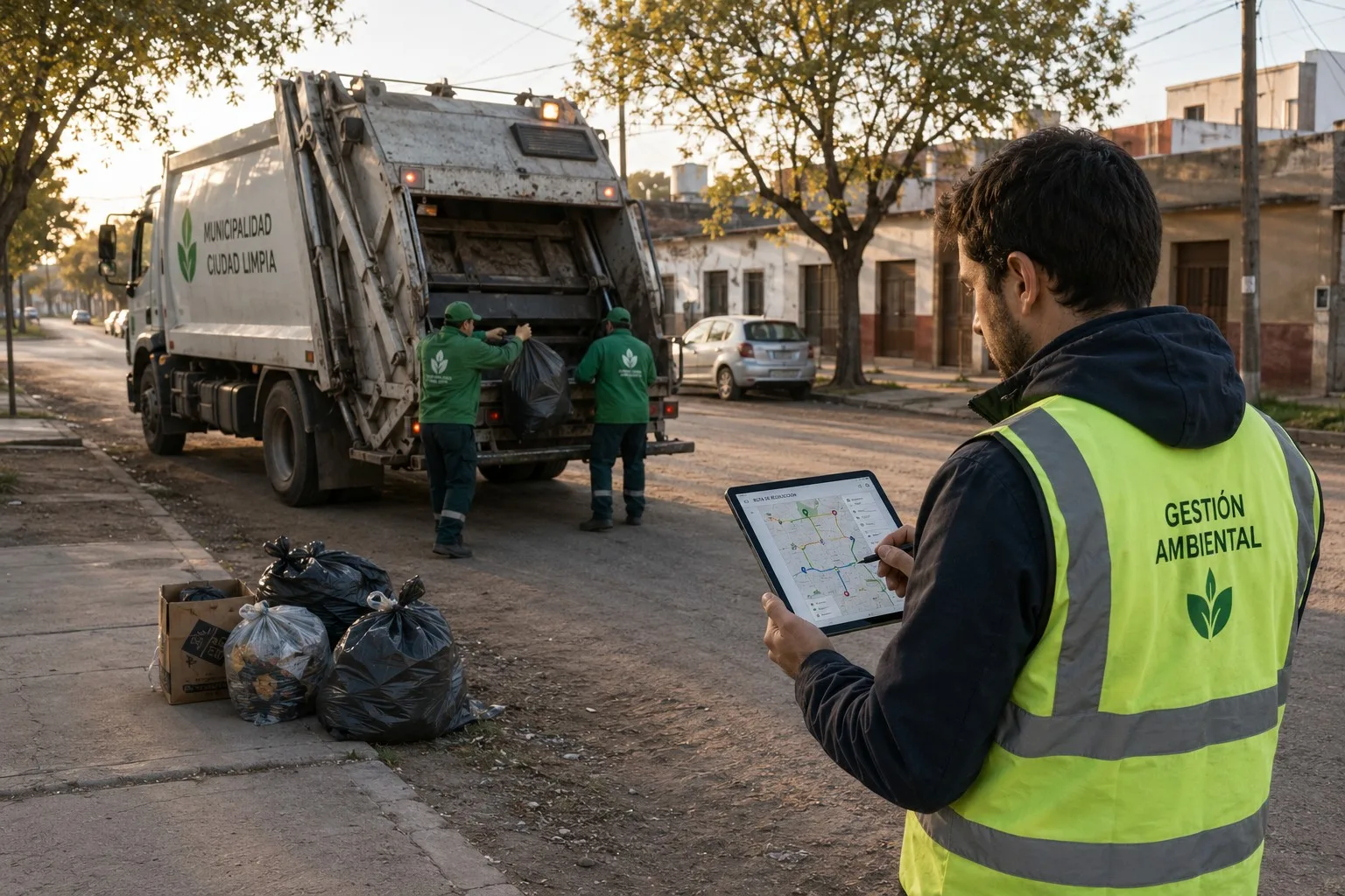 Relevamiento del sistema de recolección en ruta: el diagnóstico se construye con datos propios, no con supuestos.